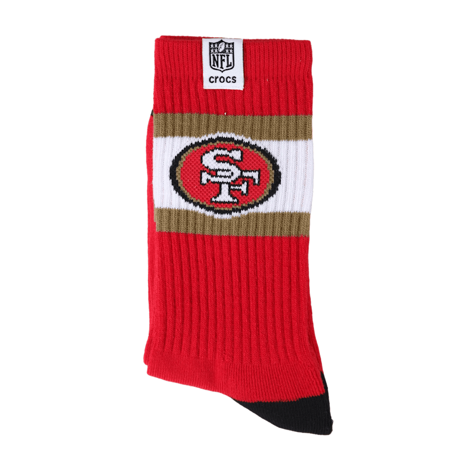 Crocs Discount NFL San Francisco 49ers Crocs Socks
