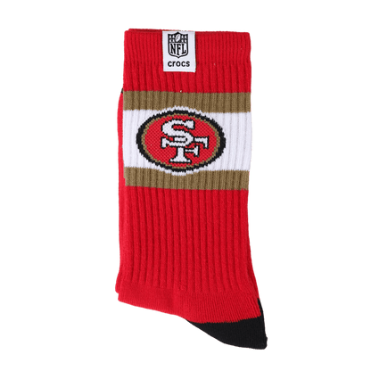 Crocs Discount NFL San Francisco 49ers Crocs Socks