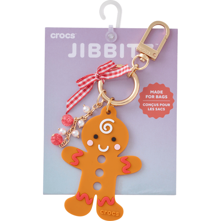 Crocs Recommended Gingerbread Man Bag Charm