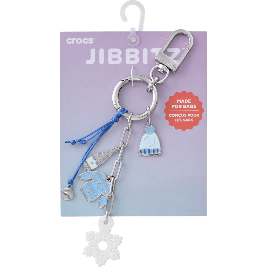 Crocs Exclusive Fair Isle Ice Bag Charm